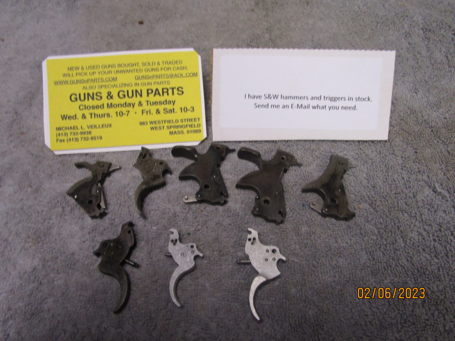 Smith Wesson Hammers And Triggers In Stock Guns N Parts West